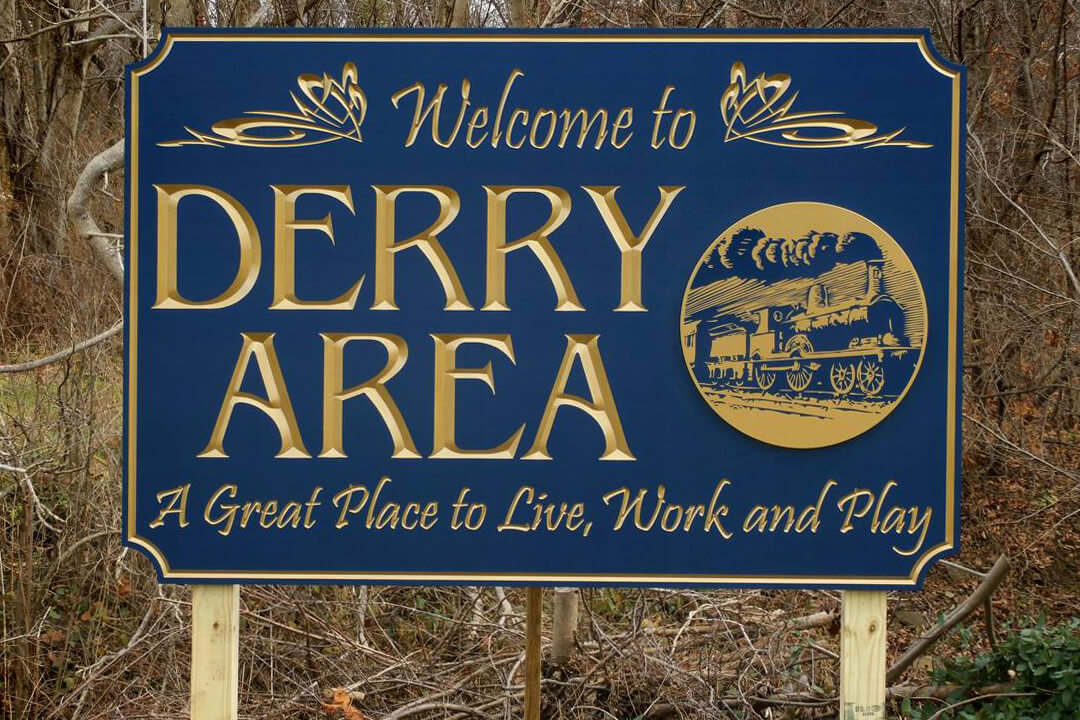 V-Carved Sign Picture